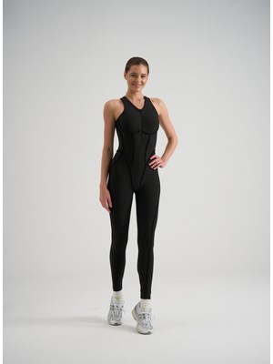 Lismina Sculpt Line Askılı Spor Tayt Tulum