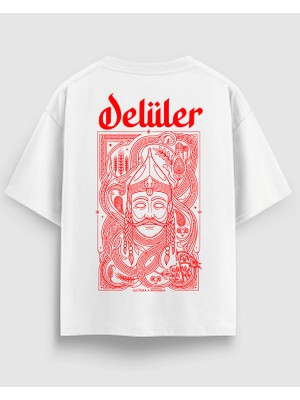 Yolo Street Oversize Unisex Siyah Tişört – Delüler Baskı, %100 Pamuk Streetwear Tasarım
