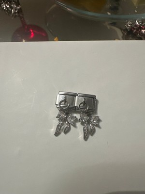 Lovecharm Zirkon Taşlı Fiyonk Figürlü Italyan Charm