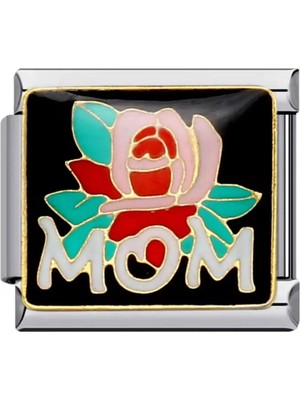 Lovecharm Mom Italyan Çelik Charm