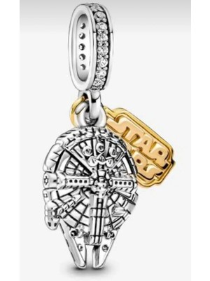 Lovecharm Star Wars Millenium Falcon Charm S925 Ayar Gümüş