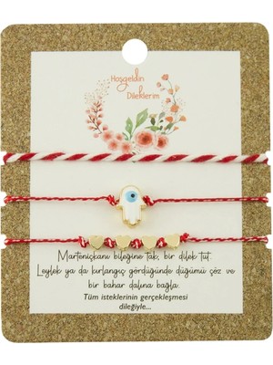 Teknoparkx 3 Adet Ftm Ana Eli Marteniçka Bileklik Tknprk-Tkaks3