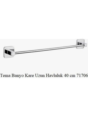 Kare Uzun Havluluk 40 cm 71706 Tema