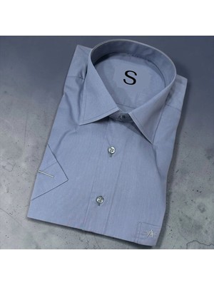 Eren Style Linen Keten Klasik %100 Cotton Kısa Kollu Terletmeyen Gömlek