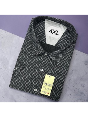 Eren Style Linen Keten Klasik %100 Cotton Kısa Kollu Terletmeyen Gömlek