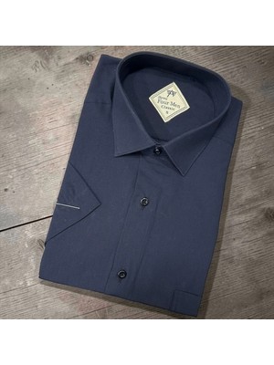 Eren Style Linen Keten Klasik %100 Cotton Kısa Kollu Terletmeyen Gömlek