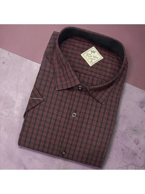 Eren Style Linen Keten Klasik %100 Cotton Kısa Kollu Terletmeyen Gömlek