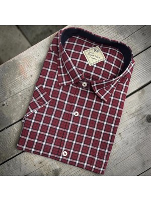 Eren Style Linen Keten Klasik %100 Cotton Kısa Kollu Terletmeyen Gömlek