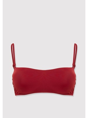 Mavi Kırmızı Bikini Üstü 1914072-71104