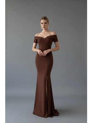 Ang Butik Kadın Balık Kesim Gece Abiye Elbise