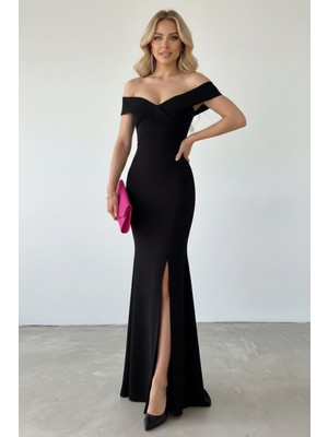 Ang Butik Kadın Balık Kesim Gece Abiye Elbise