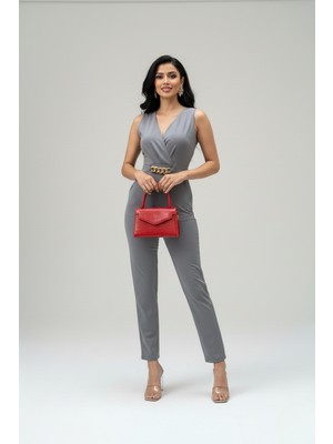 Ang Butik Kadın Modern Kesimli Şık Tulum