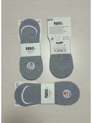 Efem İç Giyim Bambu Dikişsiz Silikonlu Bayan Babet Çorap 12'li Paket
