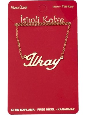 DS LLC Ilkay Isimli Kolye (Kişiye Özel) Dsllc-Ilkelgym1