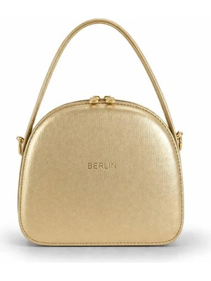 PaminBags Aksesuar Çift Fermuarlı Oval Kutu Çanta PMN0022