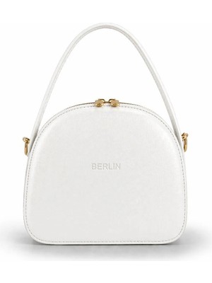 PaminBags Aksesuar Çift Fermuarlı Oval Kutu Çanta PMN0022
