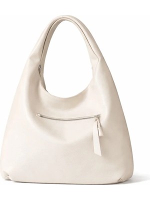 PaminBags Aksesuar Oval Yumuşak Kumaş Büyük Salaş Çanta PMN0015