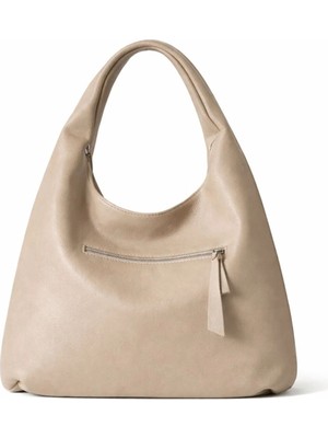 PaminBags Aksesuar Oval Yumuşak Kumaş Büyük Salaş Çanta PMN0015