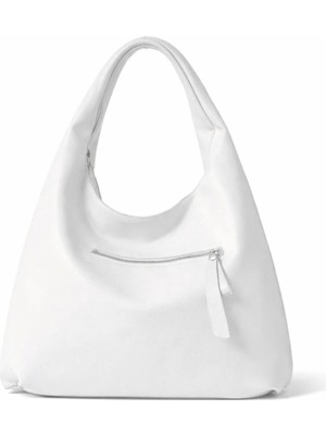 PaminBags Aksesuar Oval Yumuşak Kumaş Büyük Salaş Çanta PMN0015