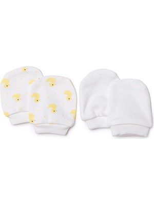 Hellobaby Kız Bebek Eldiven Hayvan Baskılı