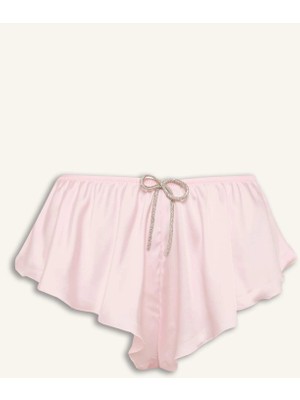 DeFacto Regular Fit Saten Açık Pembe Pijama Alt G1177AX26SP