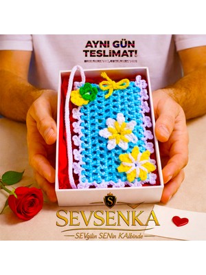 Sevsenka Aynı Gün Teslimat (Hediye Paketi ve Not Yazdırılabilir) Sessiz Fedakârlığın Simgesi Özel Tasarım Mini Çanta Bayramlık