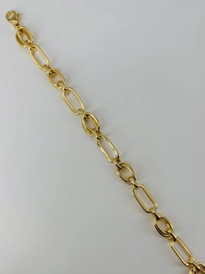 Ulora Zirkon Taşlı Pirinç Bileklikler 17+4 Cm  - KBL0383