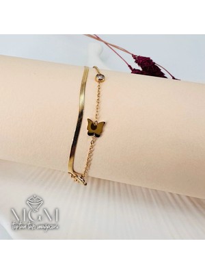 Ulora Çelik Bileklikler 16+5 cm Uzatma Payı - KBL0150
