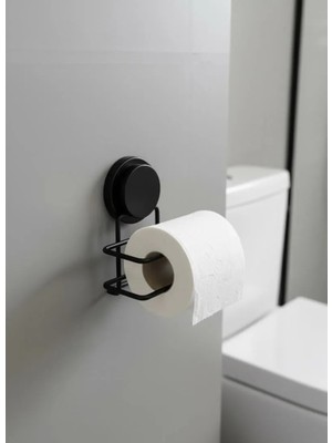 Okyanus Home Magic Fix Sihirli Yapışkan Siyah Lux Wc Kağıtlık