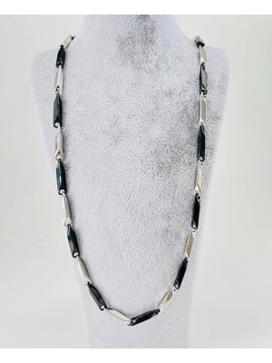 Ulora Rodyum Çelik Erkek Kolye 60 cm - EKL0028