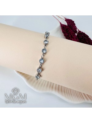 Ulora Rodyum Çelik Bileklikler 16+5 cm Uzatma Payı - KBL0139