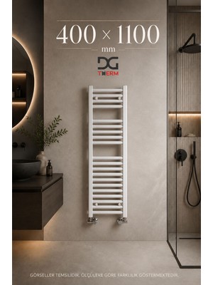 Dg Therm Beyaz 400*1100 Havlupan 15 Borulu 40*110 cm Havlupan
