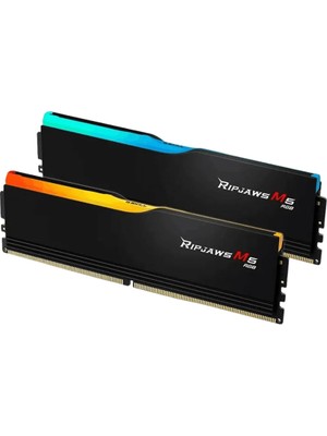 Trident Ripjaws M5 Siyah Rgb DDR5-6000MHZ CL36 32GB (2X16GB) Dual (36-36-36-96) 1.35V