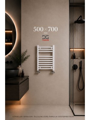 Dg Therm Beyaz 500*700 Havlupan 10 Borulu 50*70 cm Havlupan