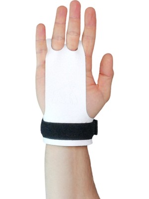 Strongrips Compro Duo Eldiven L Beden Erkekler İçin Fonksiyonel Antrenman Malzemesi Beyaz