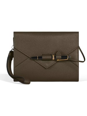 Montblanc Orta Boy Zarf Kapaklı Defter Kılıfı 137172