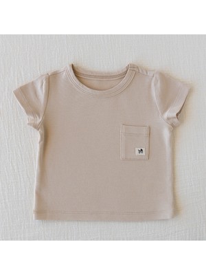 Mimu Baby Bambu Bebek Pijama Üstü - Bej