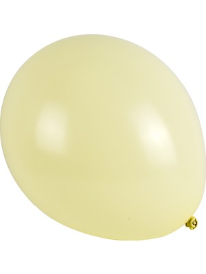 Niyet Balon - Balon - Parti - Süsleme - Vanilya - 100 Adet - 12INÇ