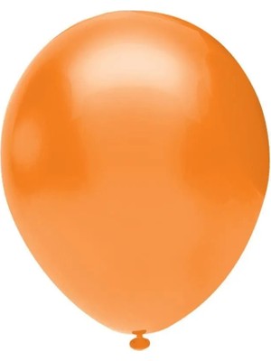 Niyet Balon - Balon - Parti - Süsleme - Turuncu - 100 Adet - 12 INCH