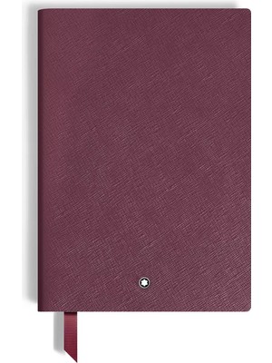 Montblanc Sartorial Deri Bordo Orta Boy Defter 134777