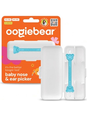 Oogiebear - Burun ve Kulak Temizleyici 1 Adet Mavi