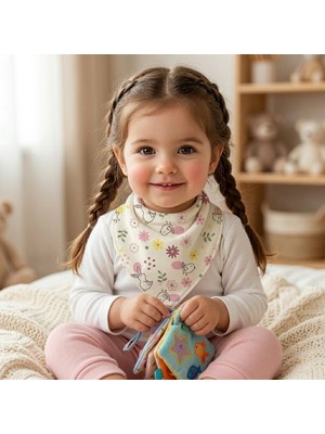 Baby Sena Cute Kız Bebek Penye Fular