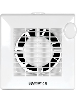 Vortice Punto Ø 99 Banyo Mutfak Wc Havalandırma Fanı Beyaz UV Işınlarına Dayanıklı Sürekli Tasarruflu