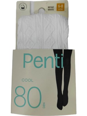 Penti Kız Çocuk Cool Külotlu Çorap 80 Denye