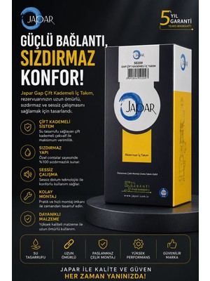 Japar Gap Çift Kademeli Iç Takım