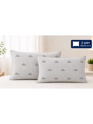 Mandaş 2li Set Lüx Medikal Ortopedik Visco Dolgulu Yastık (50X70)