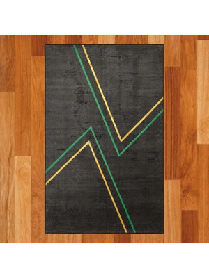 Mevlana Bazaar Geometrik Çizgili 200 x 300 Yün Halı