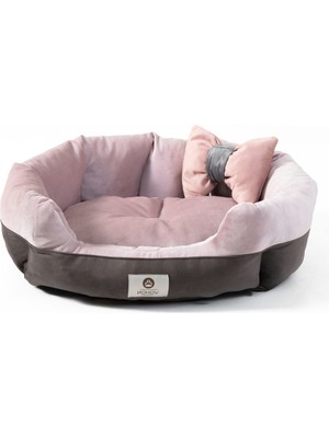 Empressco Nohov Elips Deluxe Seri Ultra Soft Yıkanabilir Iç Mekan Kedi ve Köpek Yatağı (50*40) Small Hediyeli - Fiyatı, Yorumları