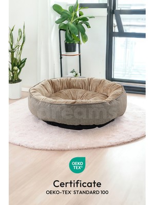 Empressco Pet Dreams Russell Lüks Kedi/köpek Yatağı, Kaymaz Altlık, Sertifikalı Kumaş, Yıkanabilir, Silikon Elyaf Dolgulu - Fiyatı, Yorumları