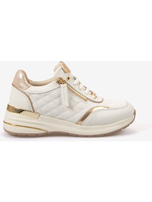 Kemal Tanca Kadın Eva Taban Kapitone Dikiş Bağcıklı Spor & Sneaker Ayakkabı 7100